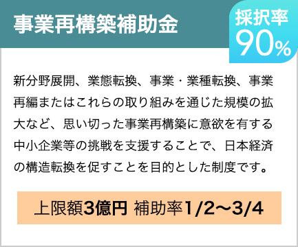 事業再構築補助金